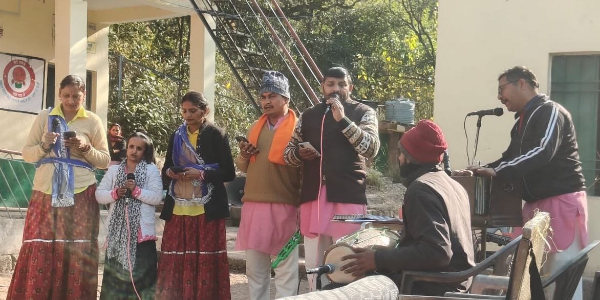 Government's plans told through songs and music
