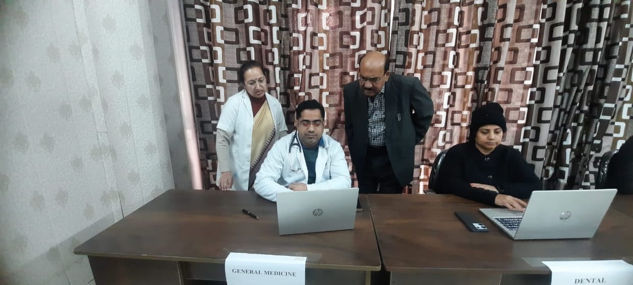 PGI doctors will consult the patient at home
