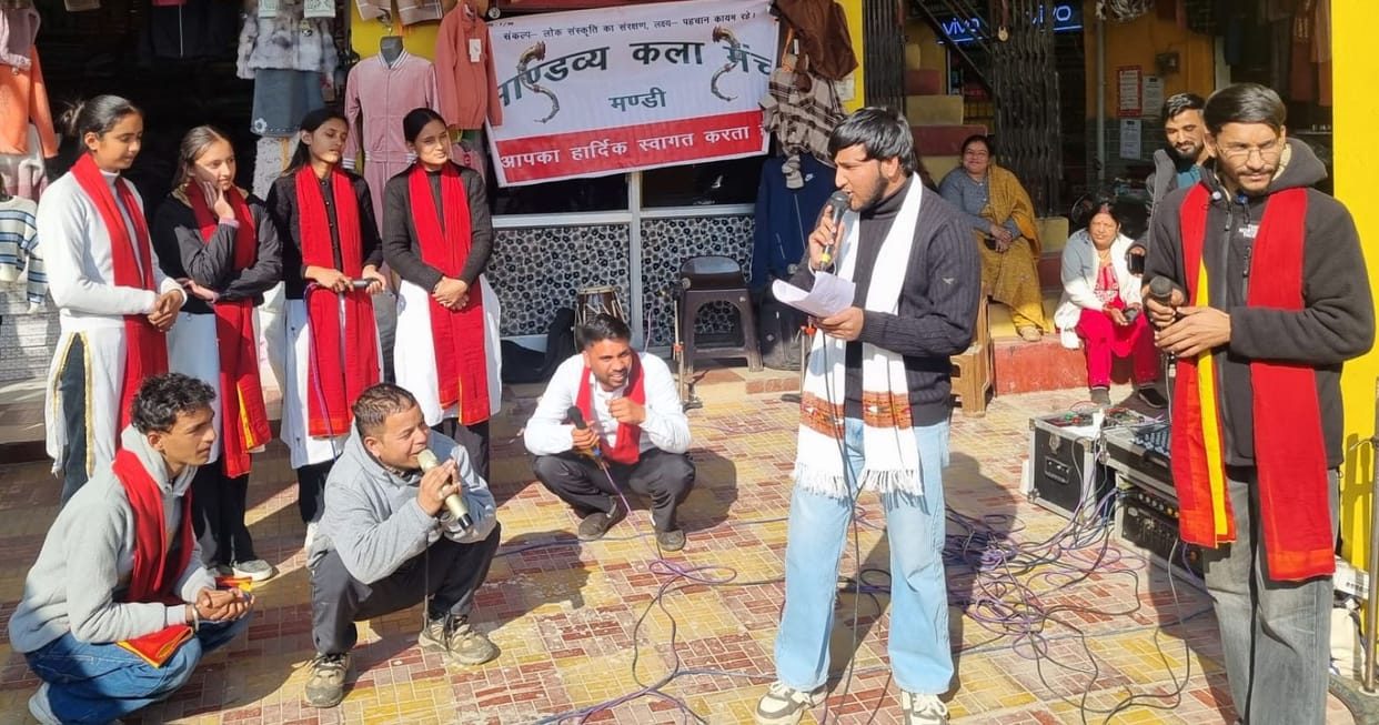 Information about schemes given through street drama and songs and music