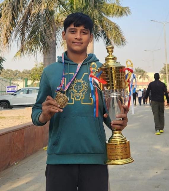 Tejas won gold in boxing