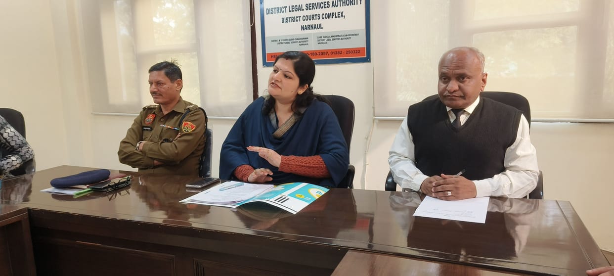Give information to family members during appearance: CJM