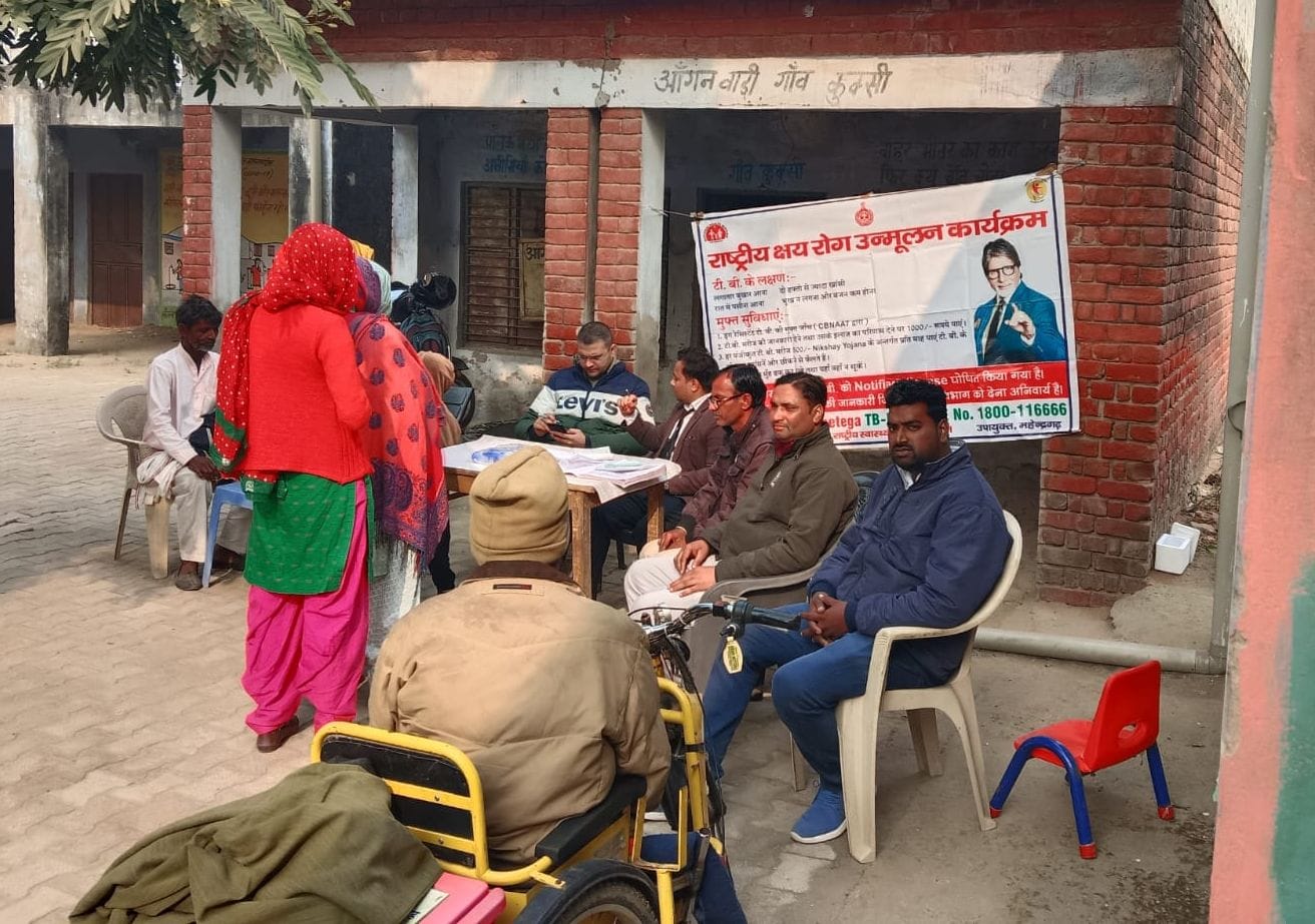 Identification of TB patients is being done from door to door
