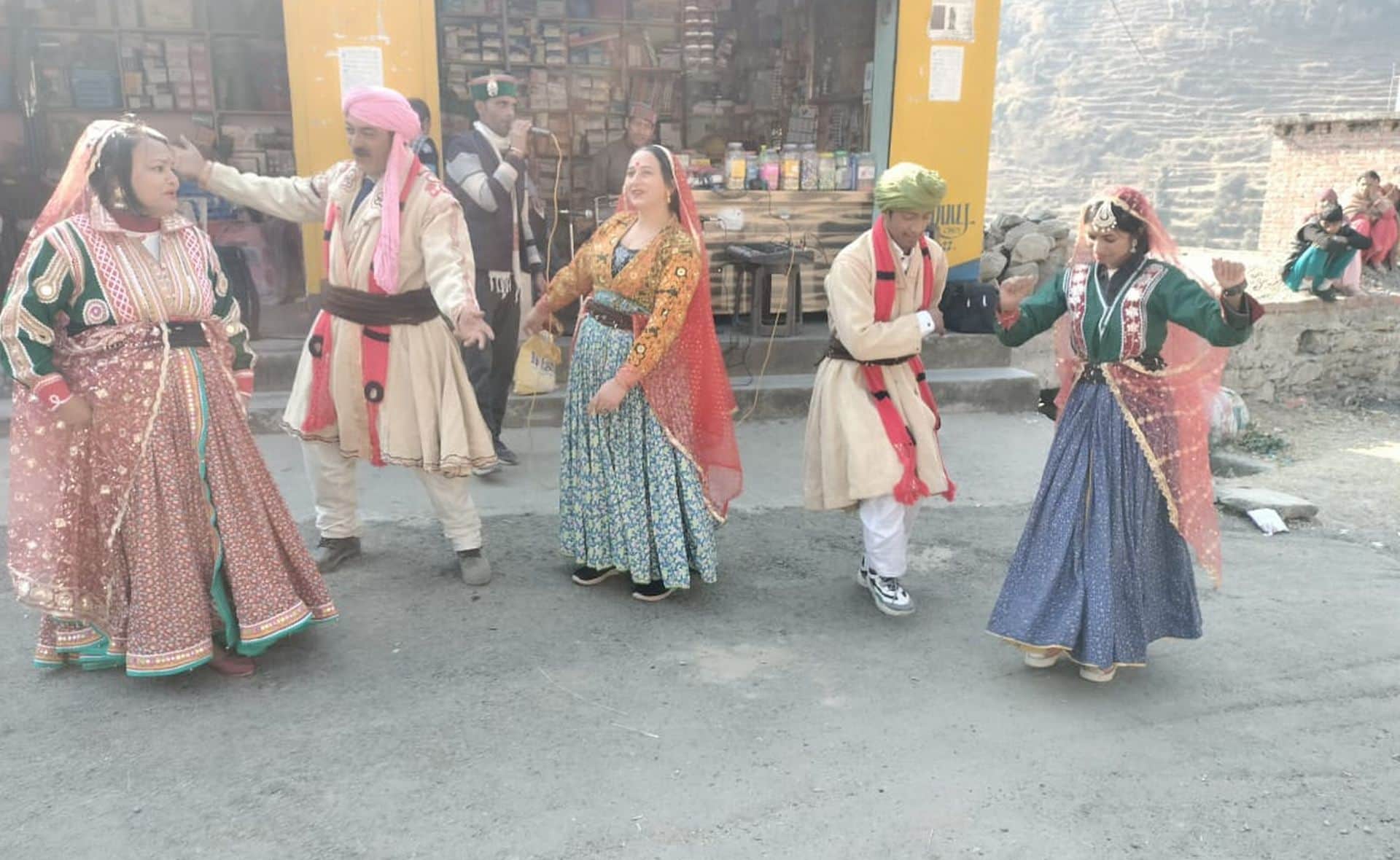 In Saaho, government's plans were told to the people through songs and music