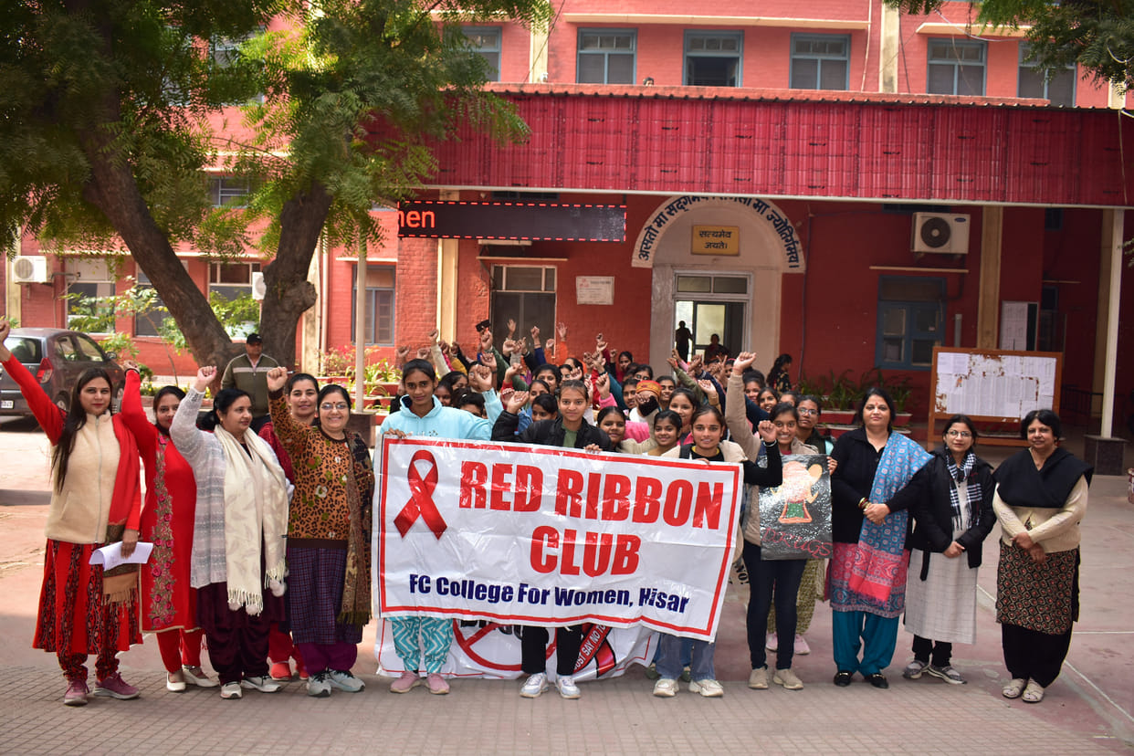 Students took out anti-drug awareness rally
