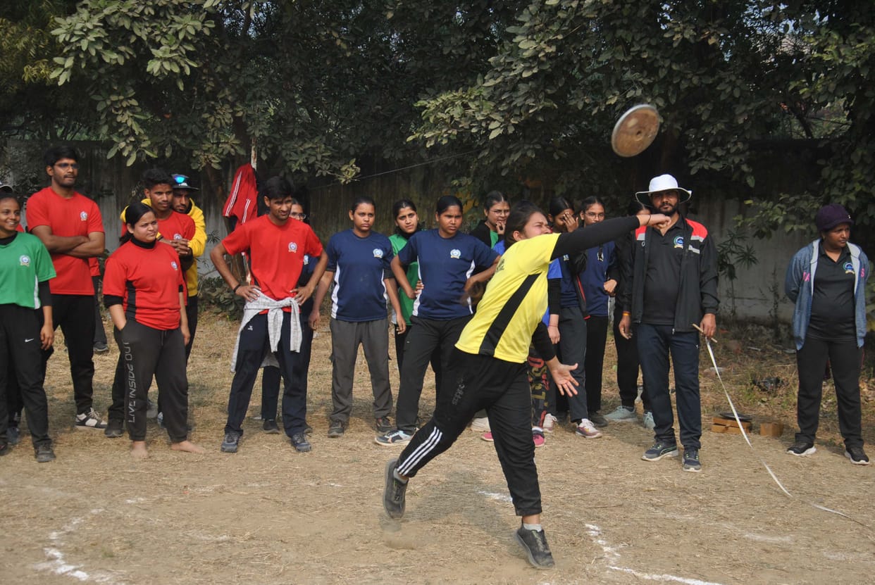 Nursing students showed talent in sports