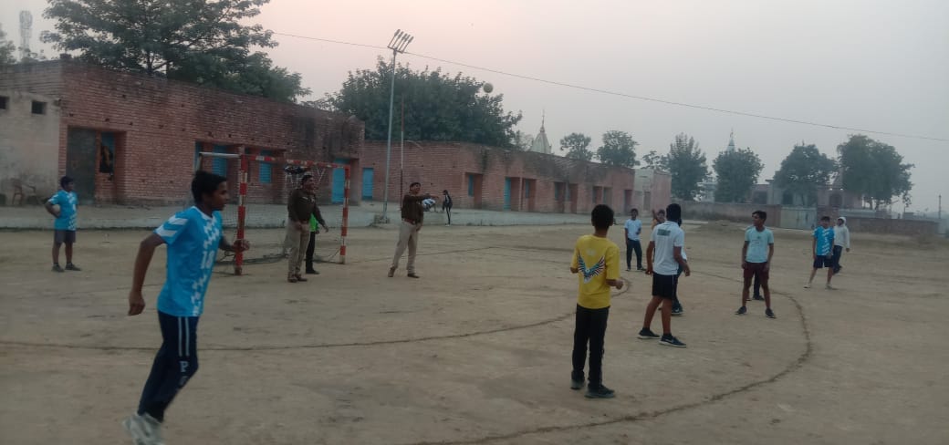 Match draw between police post and police station village