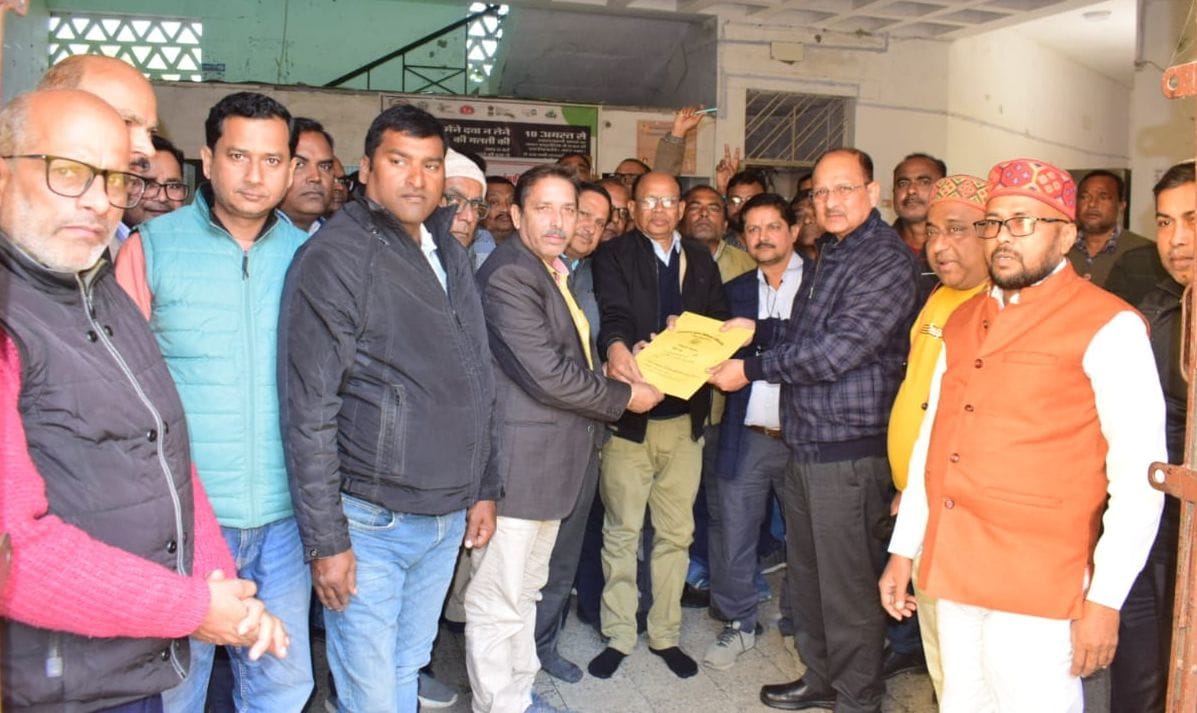 Pharmacists protested and submitted memorandum to CMO