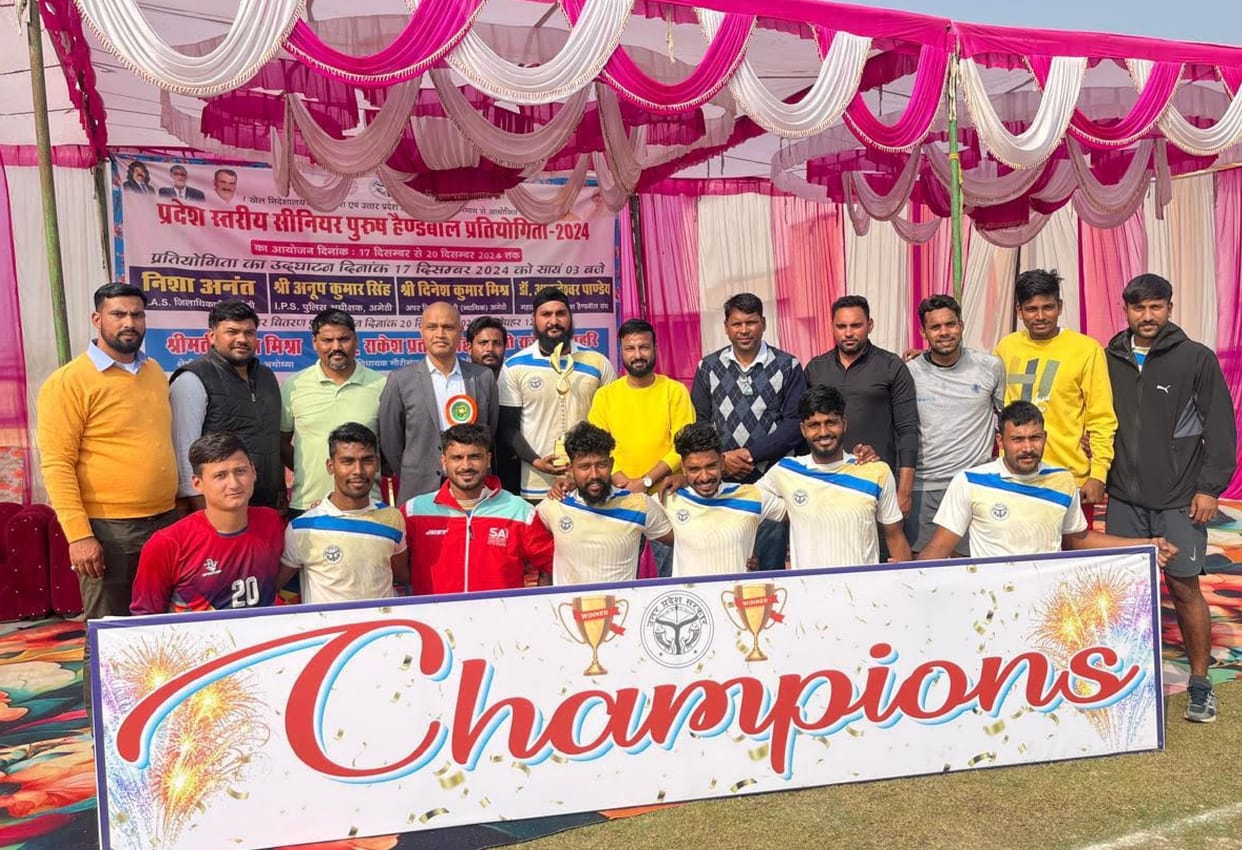Lucknow division becomes champion in handball