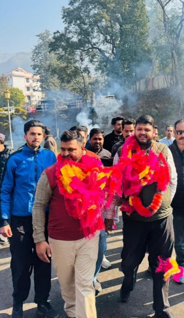 Pankaj Rana got the command of district unit