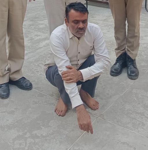 Accused arrested for cheating money in the name of building a house