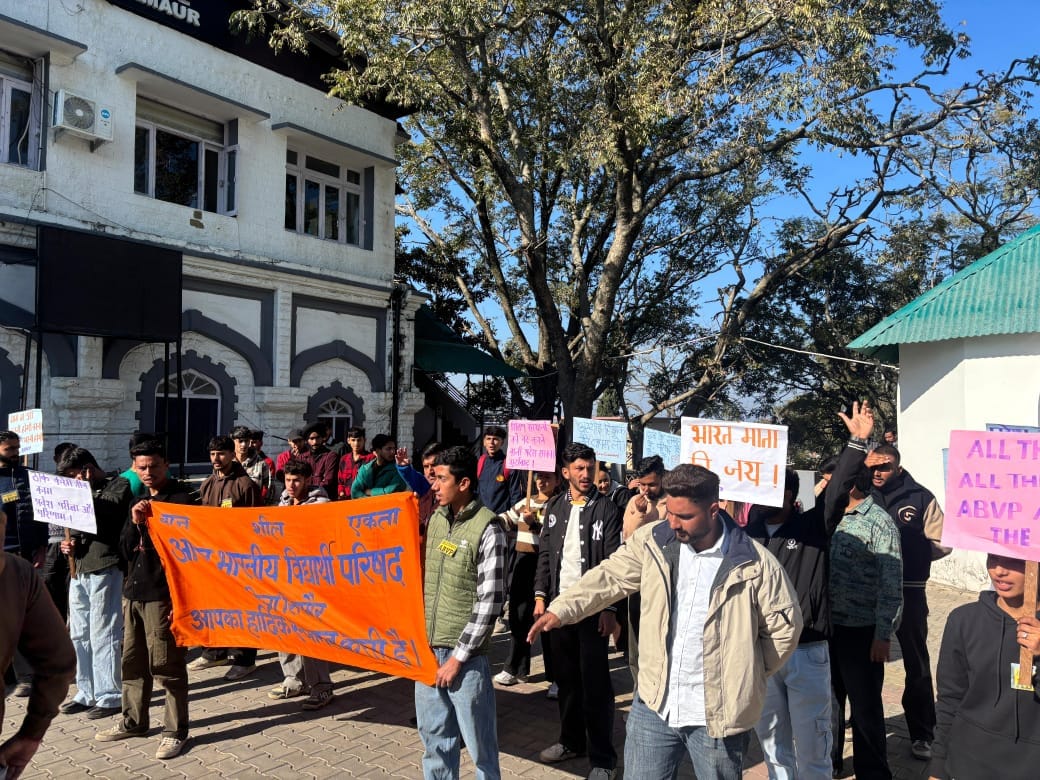 abvp oppose the guest teachers policy