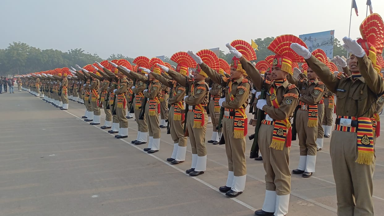 Jodhpur News: 447 new constables took oath to serve the country, grand convocation of BSF concluded