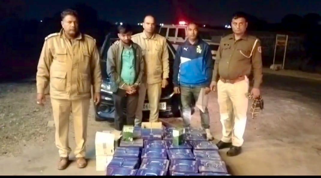 Ajmer News: Major action by Vijaynagar police in Beawar, large quantity of fake ghee and oil recovered