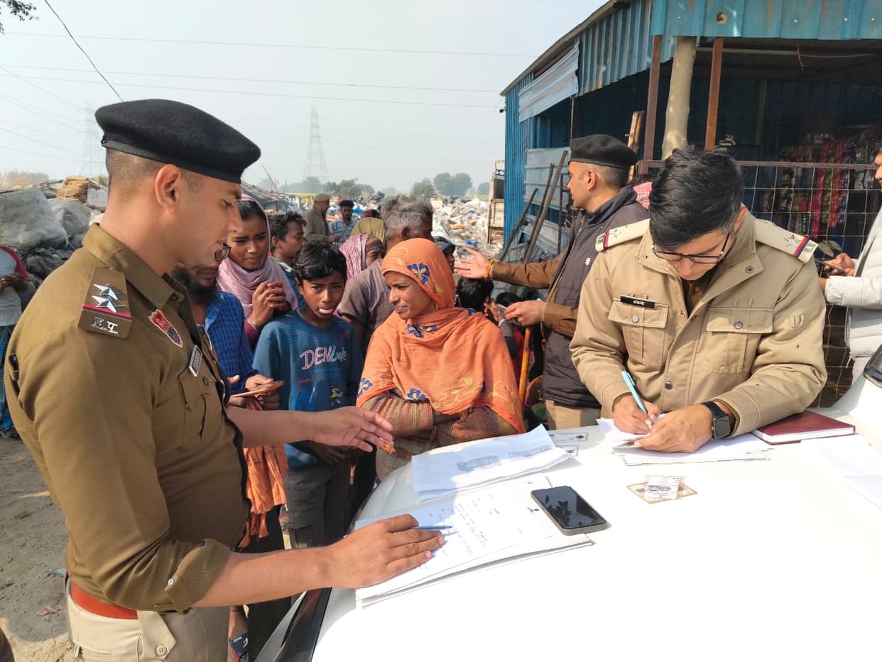 Police launched search operation, investigated in slums