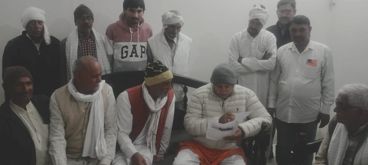 Demand to release water in Satnali feeder