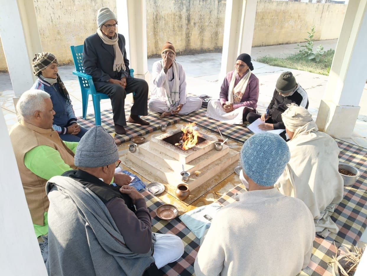Havan was performed by Veda Prachar Mandal in Arya Samaj