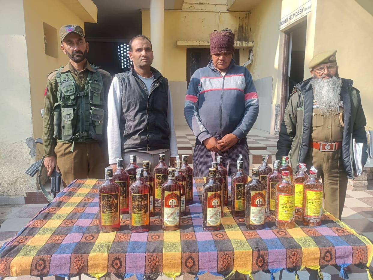 Two Arrested with Illegal Liquor