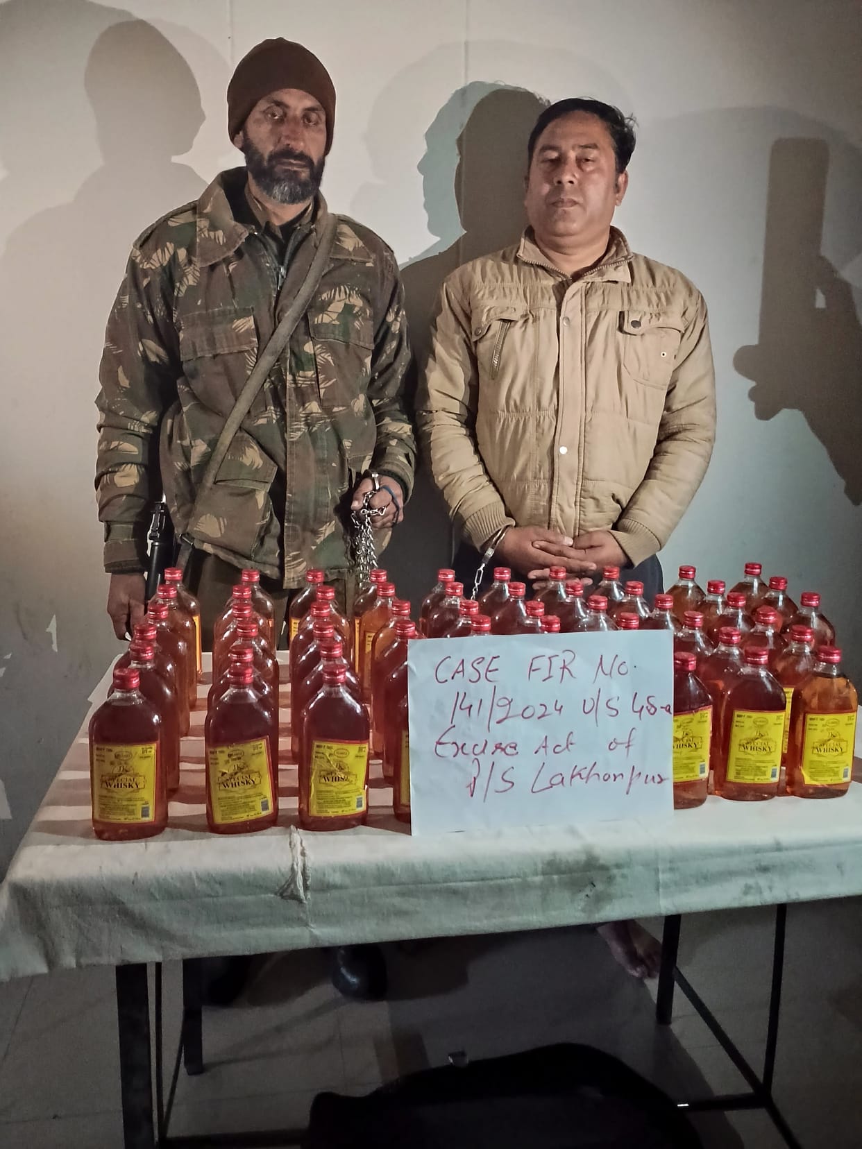 One Arrested with Illegal Liquor