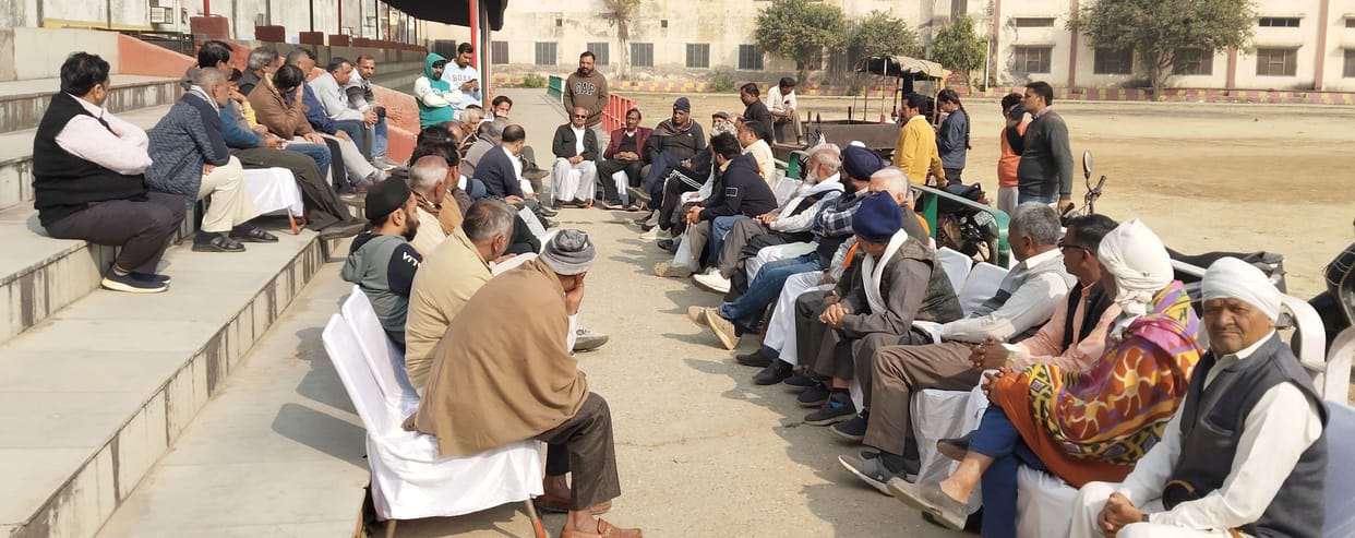 Safidon District Banao Sangharsh Committee formed