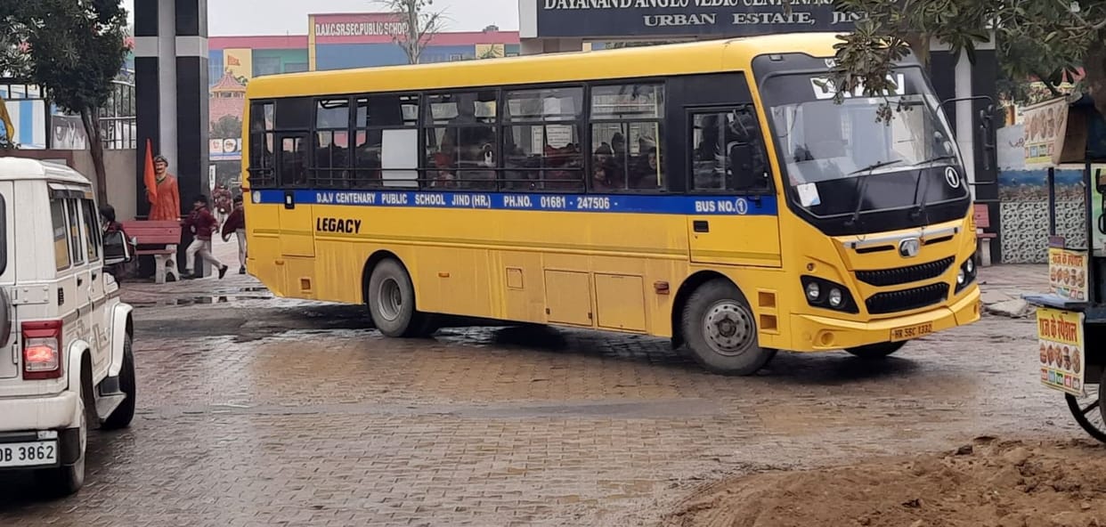 Private school buses running disregarding rules