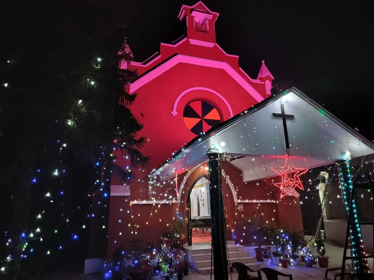 Markets are buzzing with Christmas, churches are lit up with lights