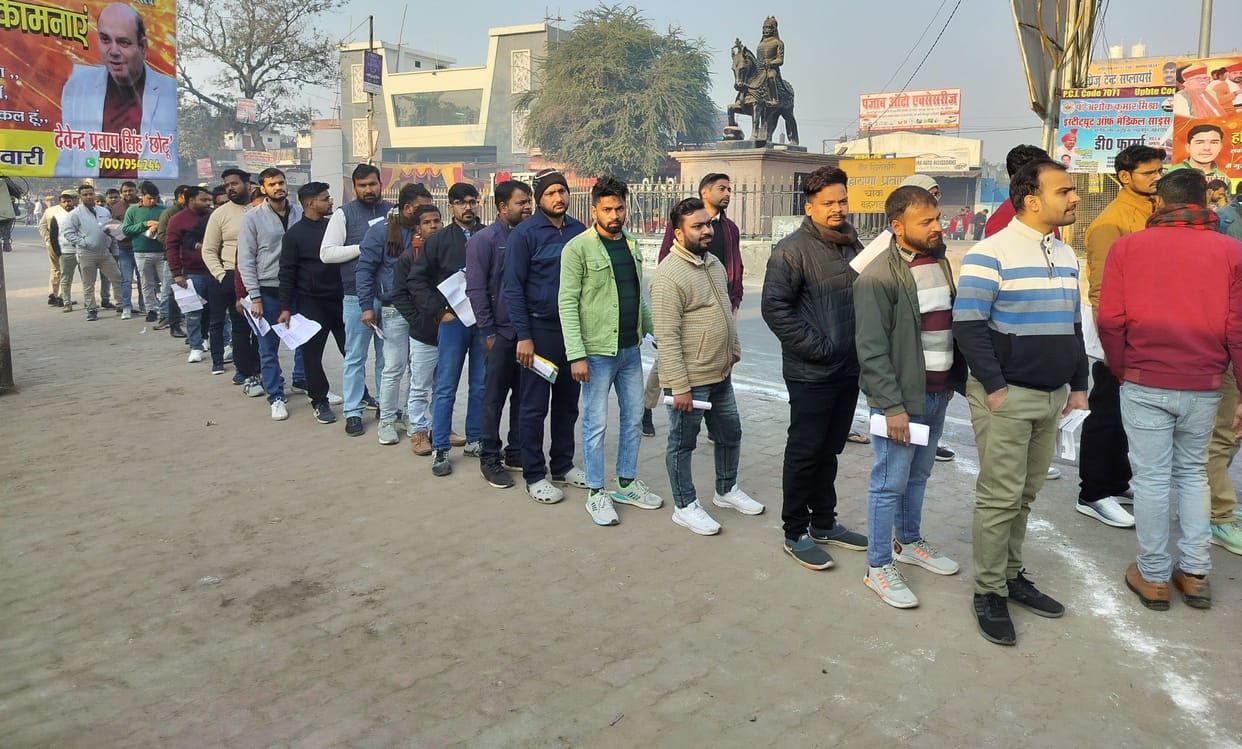 6811 candidates left the PCS pre exam