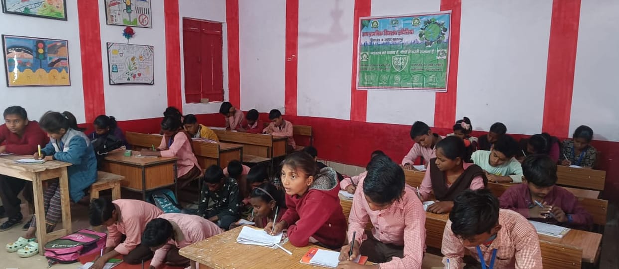 1.86 lakh students appeared in the half yearly examination