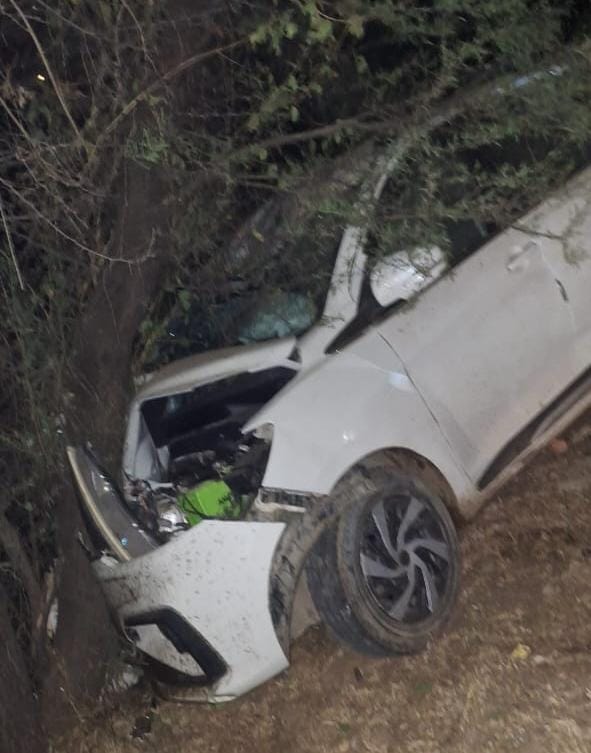 Damoh Bike riders fell into a ditch after being hit by a speeding car on Damoh Jabalpur highway, one dead