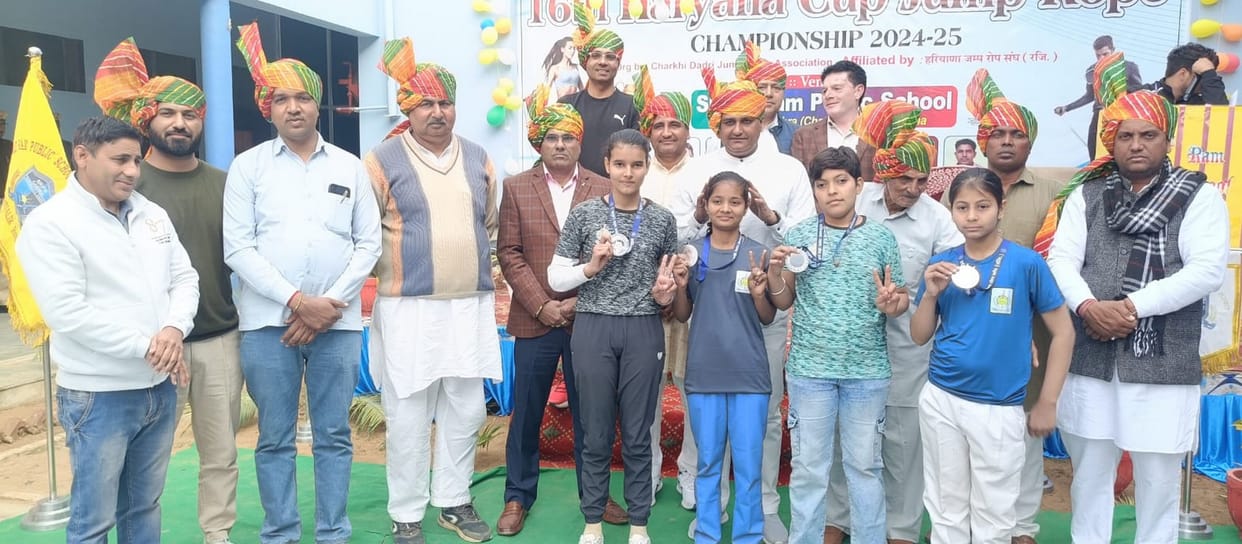 charkhi dadri overall winner in rope jump