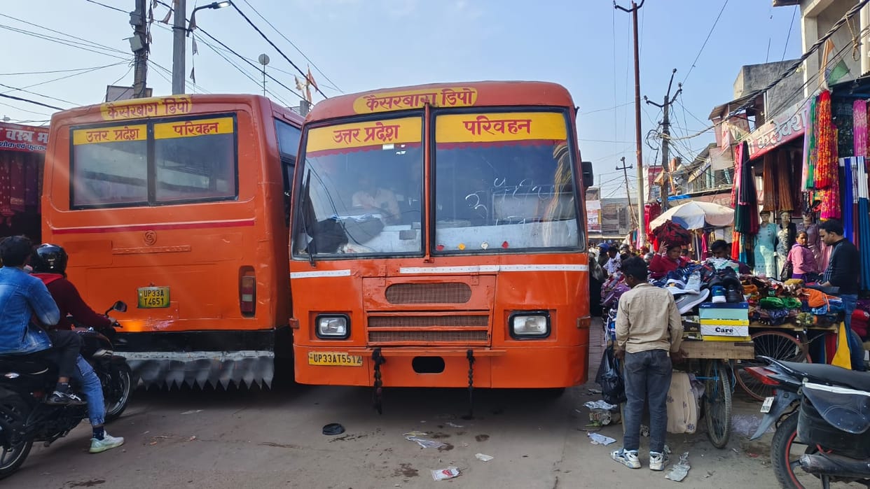 The problem of traffic jam has worsened in Rupaidiha town situated on the India-Nepal border