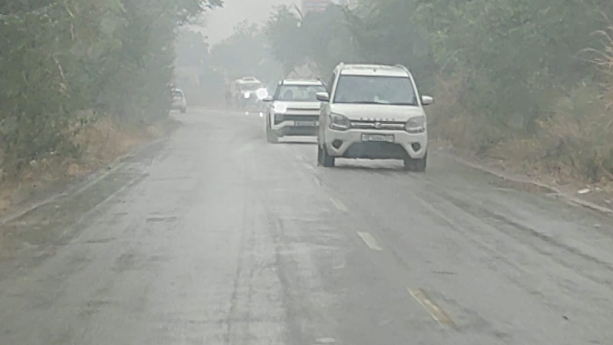Light drizzle brought glow on the faces of farmers, cold increased