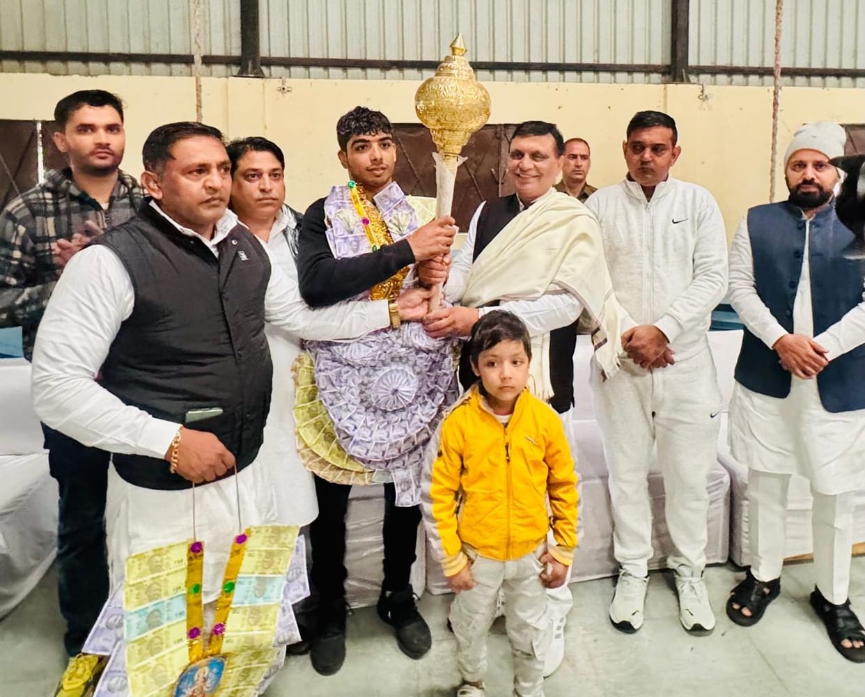 Welcome to gold medalist Siddharth