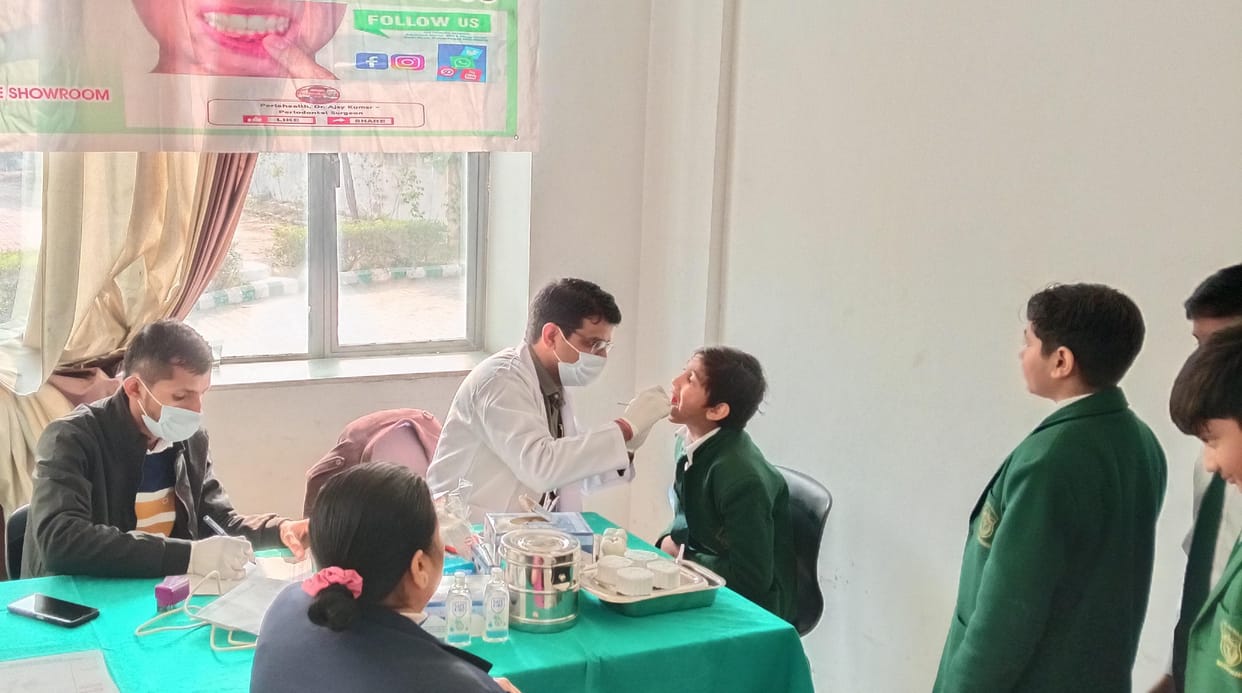 Dental examination camp organized in DPS