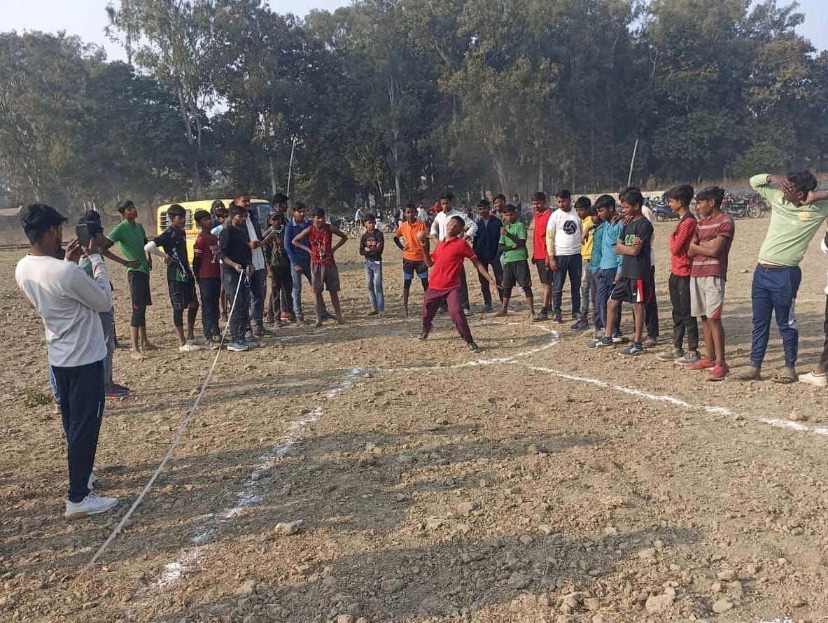 Sakshi tops in long jump, Bunty in running, Anchal tops in weight lifting