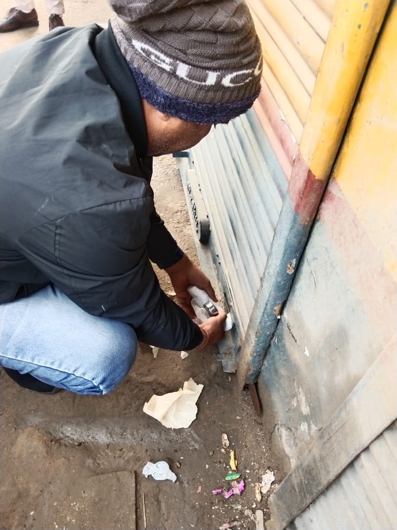 Property tax dues, two shops sealed