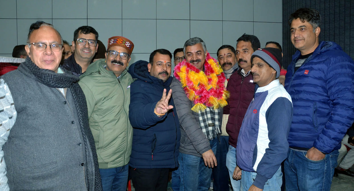Sumit Singh Thakur became the President of Business Board Hamirpur