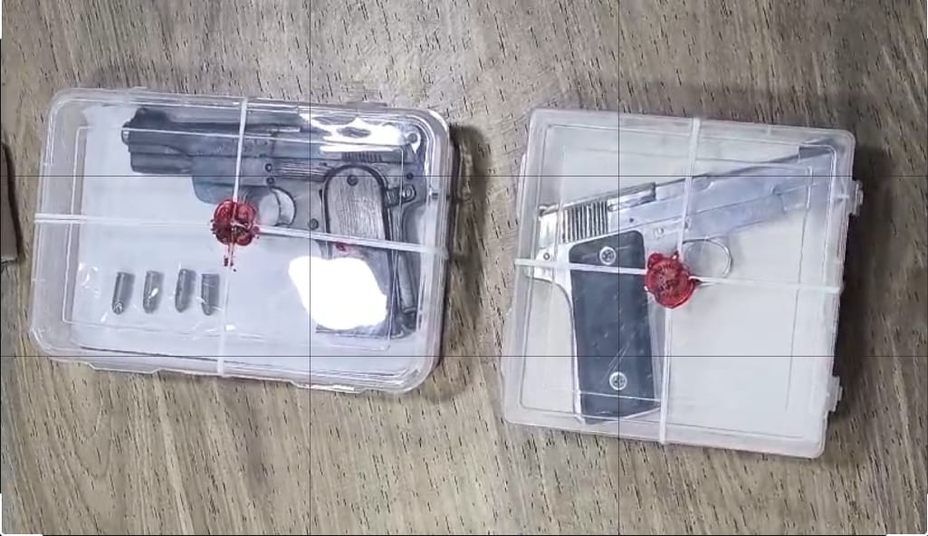 Chhindwara News: Youth arrested with two pistols and cartridges