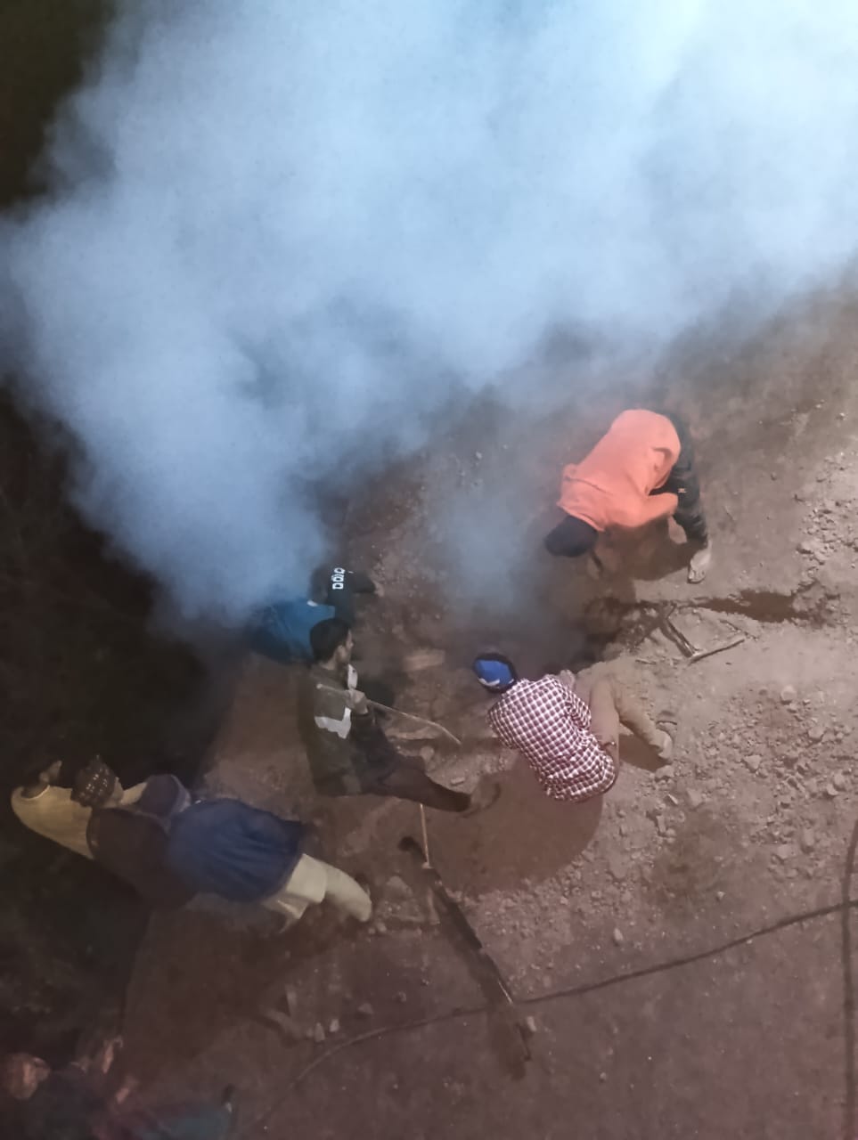 Two Cattle Died in Fire Incident