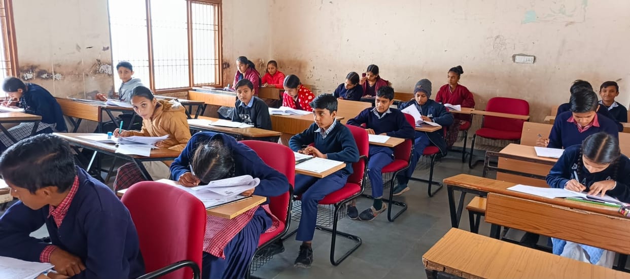 Mission Buniyad: 3169 students appeared for the exam at 11 examination centres, 636 were absent