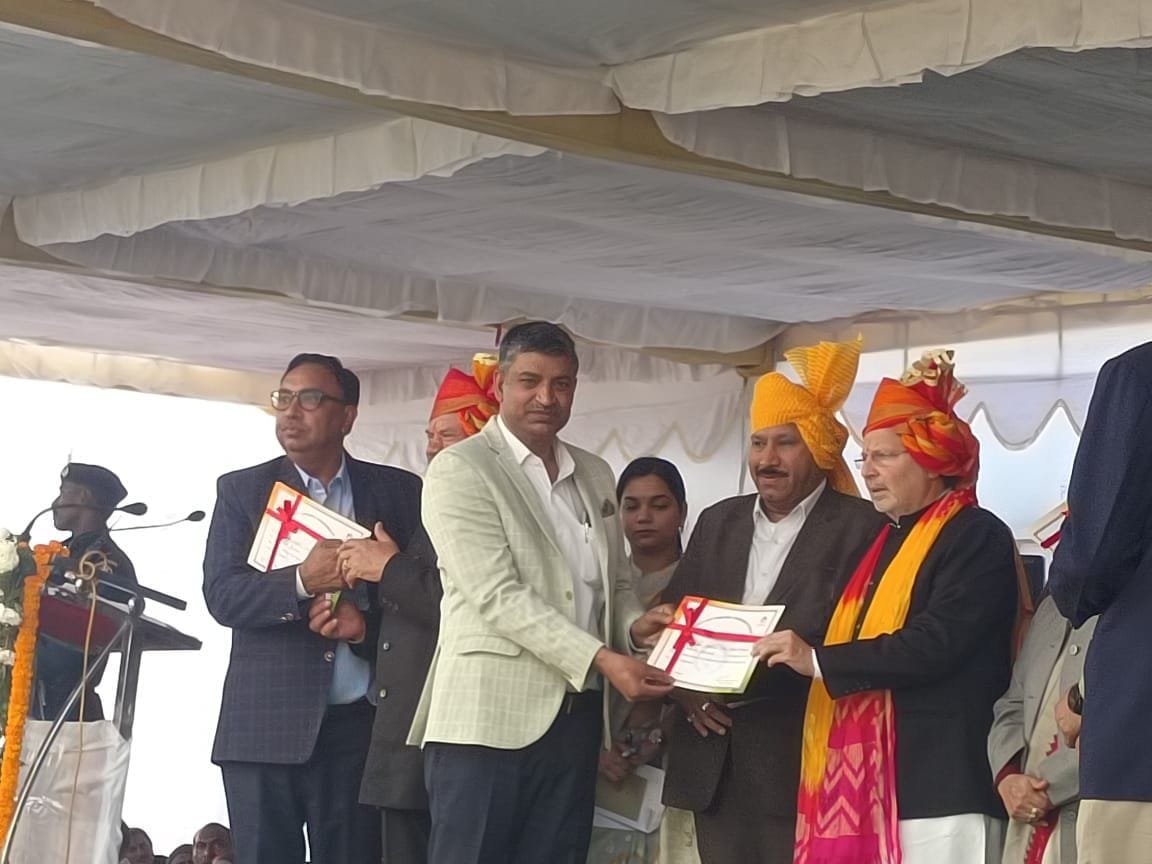 Yashpal Singh honored