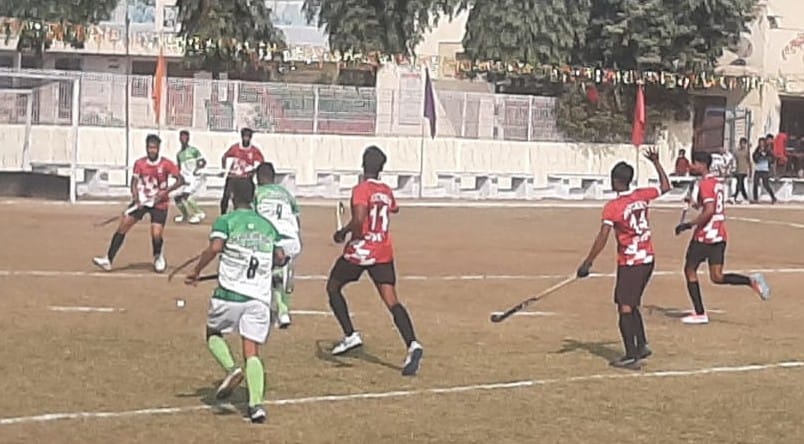 The team of Gola and Dhyanchand Sports College were the winners