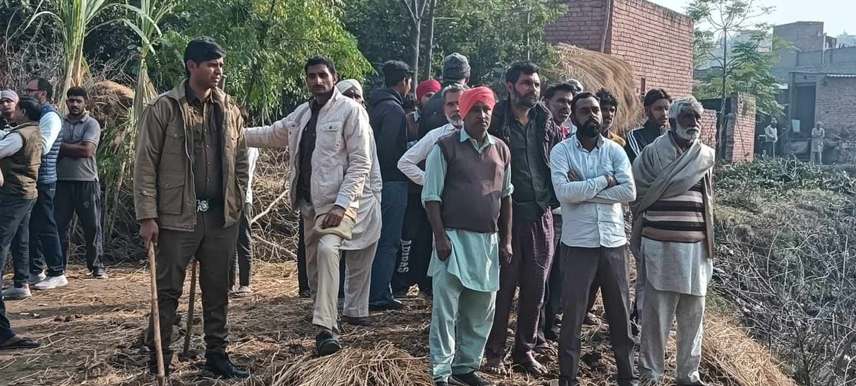 In Chuhadpur village, the administration removed illegal encroachments from Johar land
