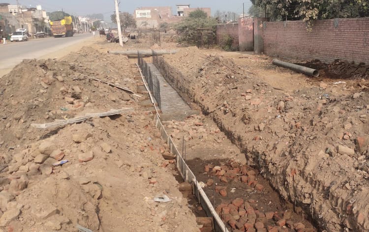 Allegations Of Using Substandard Construction Material In The Drain ...