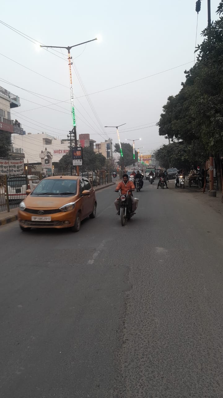 Model road will be made from Kala aam to Bhood Road with five crore rupees