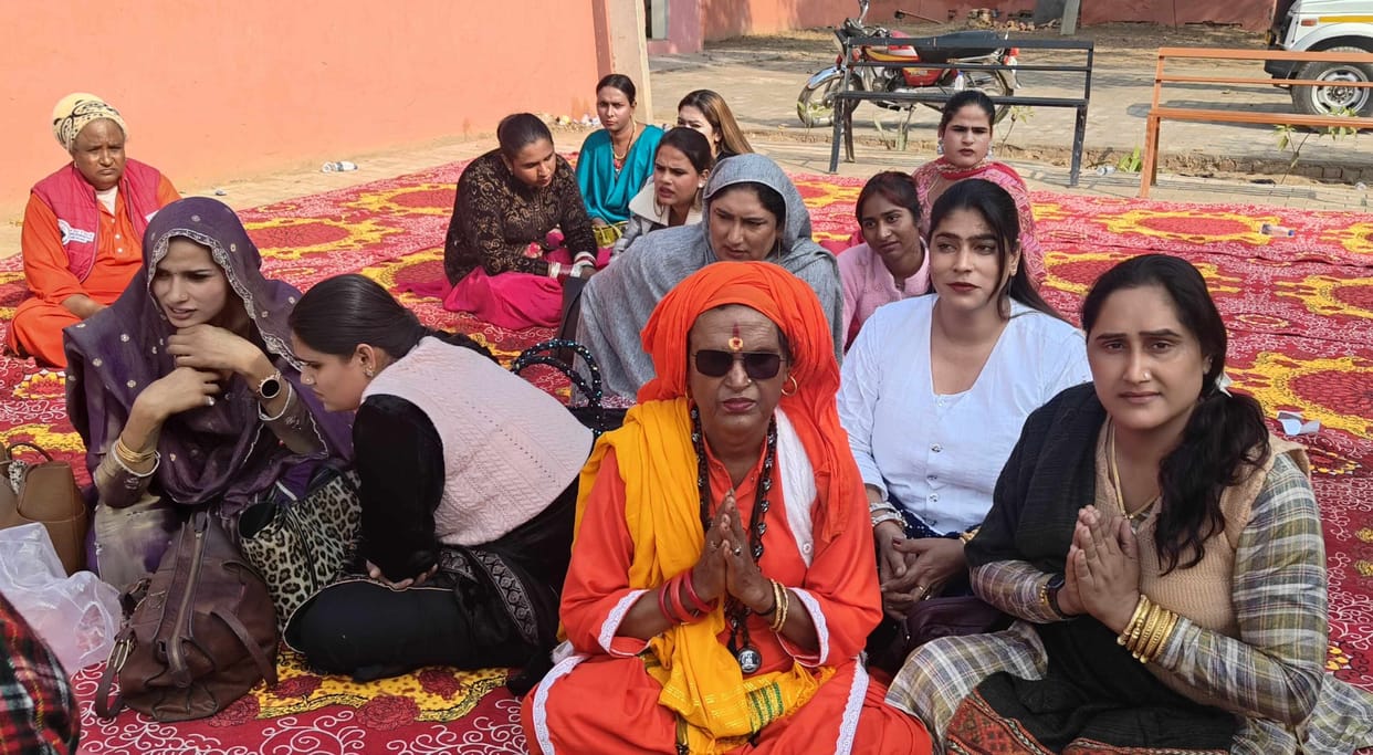 Dispute among transgenders over asking for congratulations, reached the police station