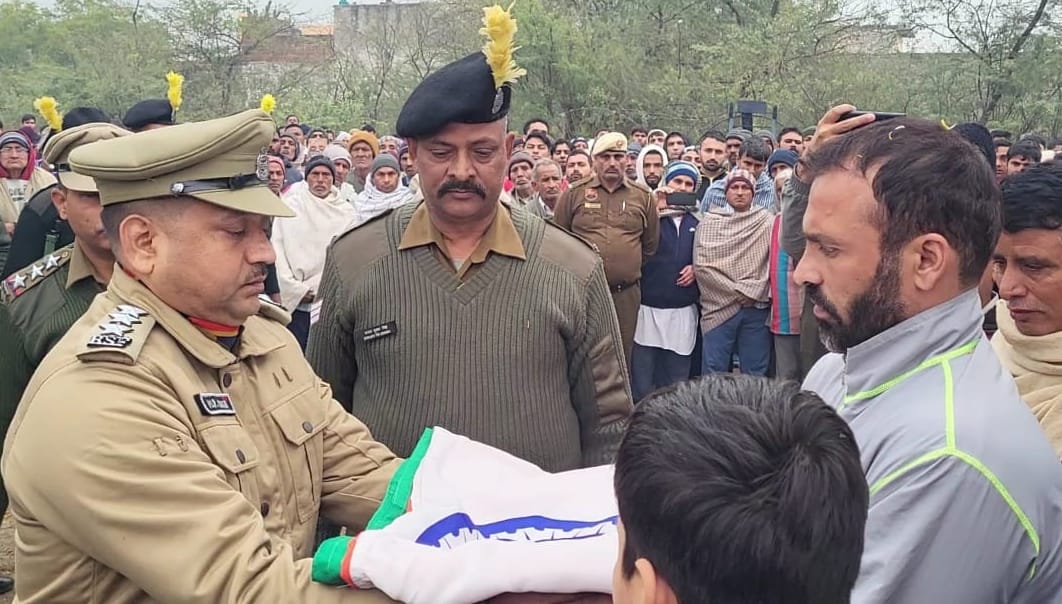 BSF head constable martyred in Naxalite attack in Manipur merged into Panchatatva