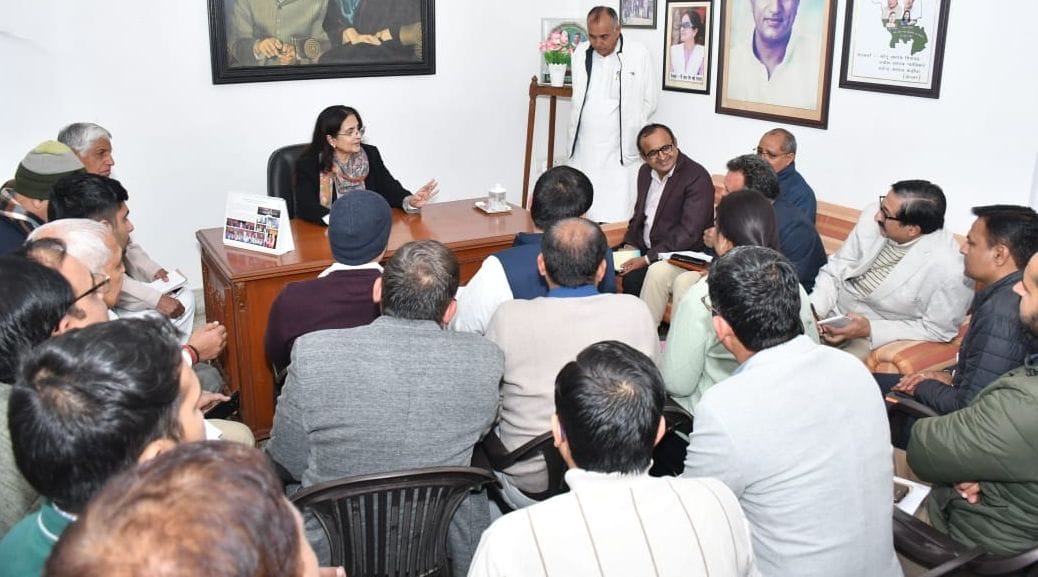 Officials should not be negligent in any development work: Kiran Chaudhary