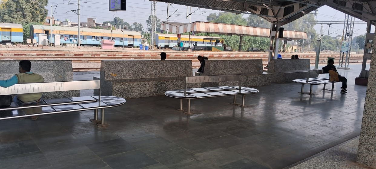 Trains are not coming during the day, shopkeepers are silent