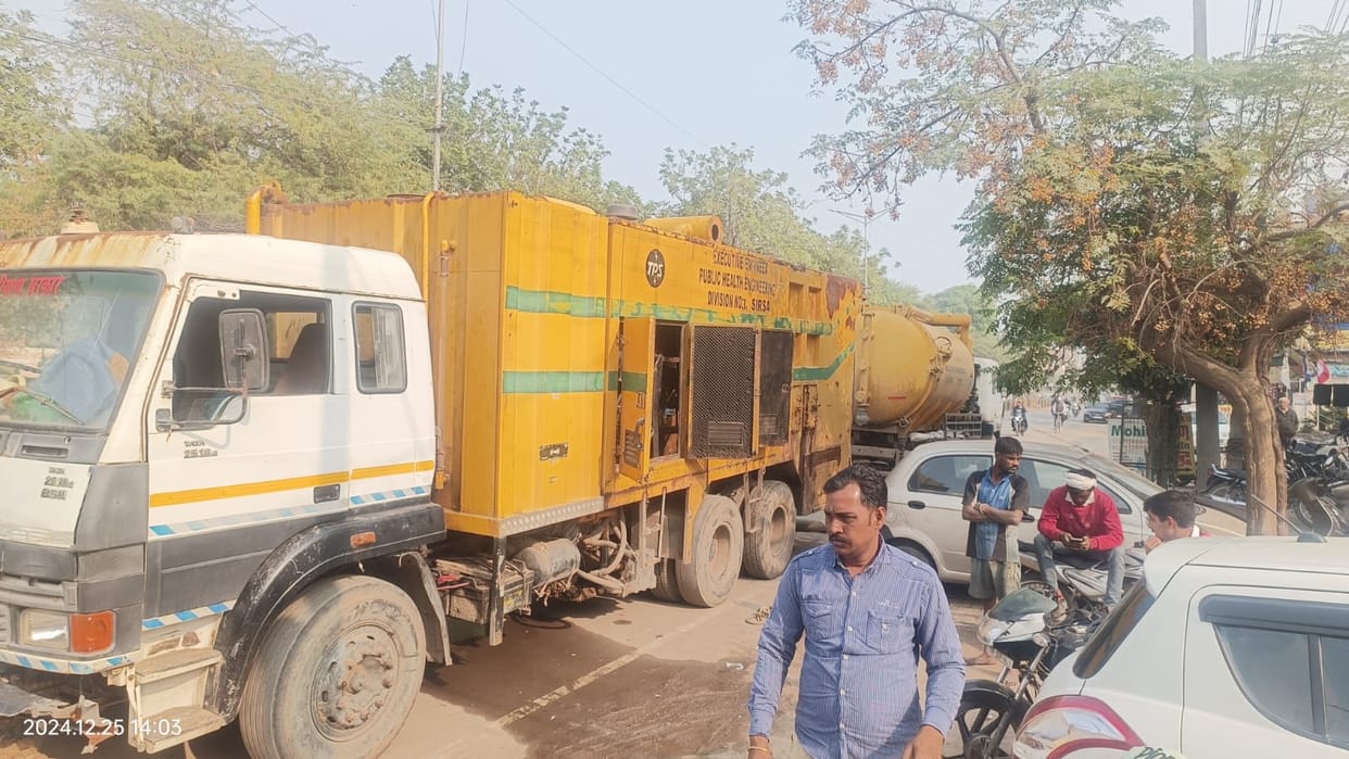 After protests, the public health department got the line cleaned