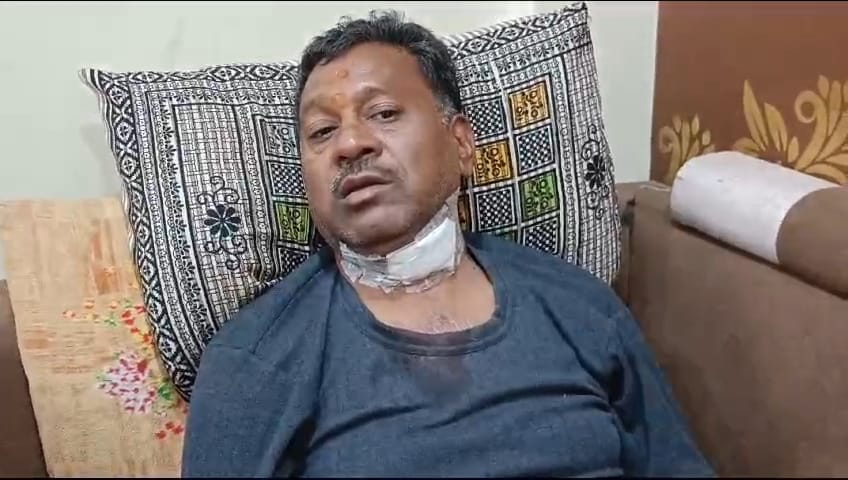 Assistant officer's throat was cut when he forgot to tie the deadly China string